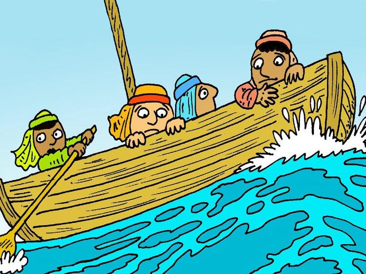 Pedro camina sobre el agua Pedro camina sobre el agua
