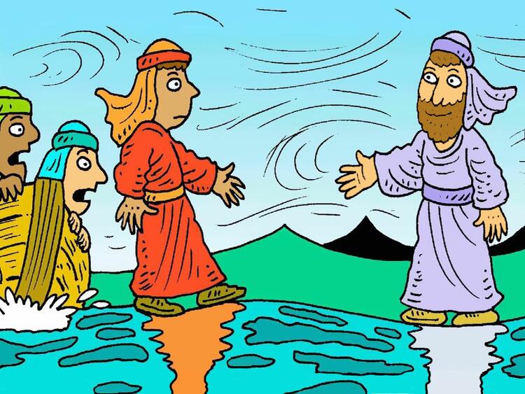 Pedro camina sobre el agua Pedro camina sobre el agua
