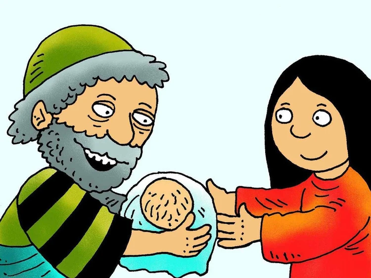 Cuando Jesús tenía 8 días de nacido