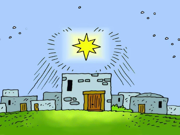 Los sabios de Oriente buscan a un niño rey 