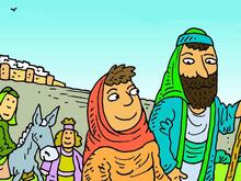 Jesús se extravía en el templo